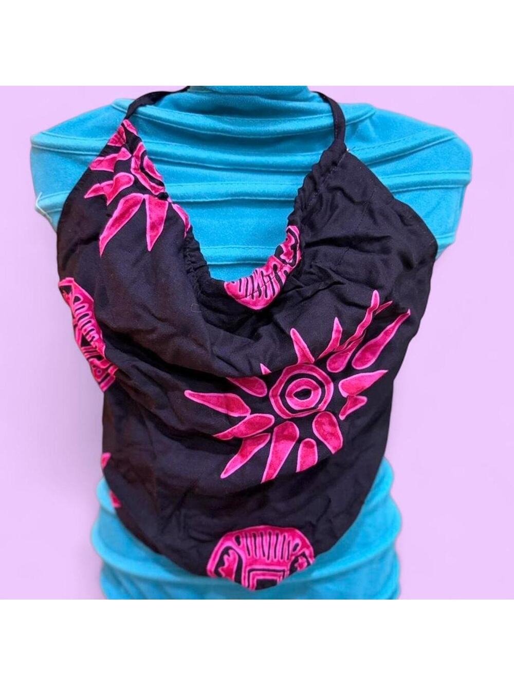 Nwt ingear y2k black tie top